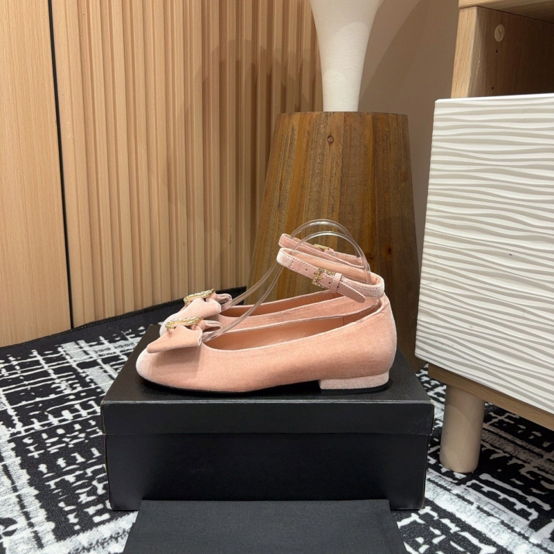 Ch*el flat shoes
